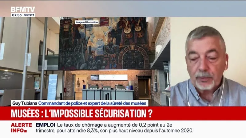 CAMBRIOLAGES DANS LES MUSÉES: « NOUS EN SOMMES EN TRAIN DE FAIRE SORTIR TOUS LES OBJETS À RISQUE », EXPLIQUE GUY TUBIANA, COMMANDANT DE POLICE ET EXPERT DE LA SÛRETÉ DES MUSÉES