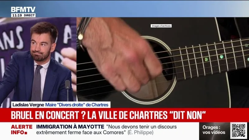 « CE CONCERT N’AURA PAS LIEU »: LE MAIRE DE CHARTRES S’OPPOSE À LA REPRÉSENTATION DE PATRICK BRUEL DANS SA VILLE « PAR RESPECT POUR LA PAROLE DES VICTIMES POTENTIELLES »