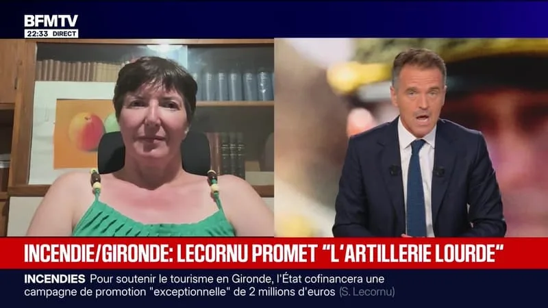 GIRONDE : LECORNU AU CHEVET DES SINISTRÉS EXASPÉRÉS – 17/08