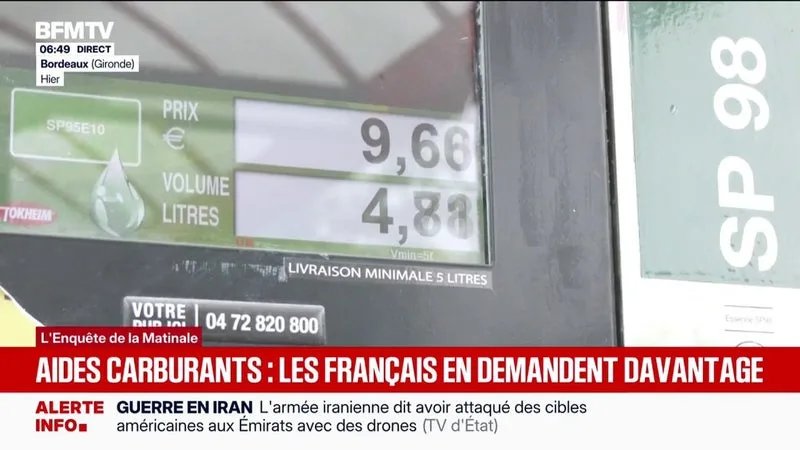 HAUSSE DU PRIX DE L’ESSENCE: CERTAINS FRANÇAIS DEMANDENT DAVANTAGE D’AIDES