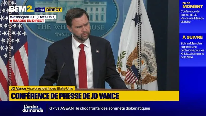 JD VANCE S’EN PREND DUREMENT AUX CRITIQUES DE DONALD TRUMP EN ISRAËL