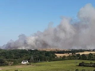 « LA TÊTE DE FEU N’EST PLUS ACTIVE » : LE POINT SUR L’IMPORTANT INCENDIE D’UNE ZONE BOISÉE EN MAINE-ET-LOIRE