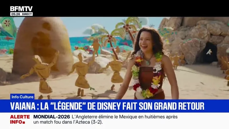 PRÈS DE DIX ANS APRÈS LE PREMIER FILM D’ANIMATION, VAIANA REVIENT EN VERSION LIVE ACTION AU CINÉMA