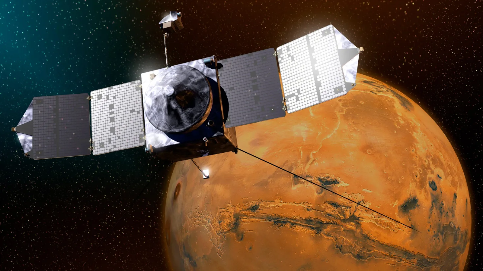 LA NASA DIT ADIEU À SA SONDE MARTIENNE MAVEN, QUE S&rsquo;EST-IL PASSÉ ?