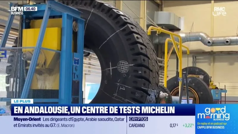 EN ANDALOUSIE, MICHELIN TESTE DES « PNEUS DE L’EXTRÊME »