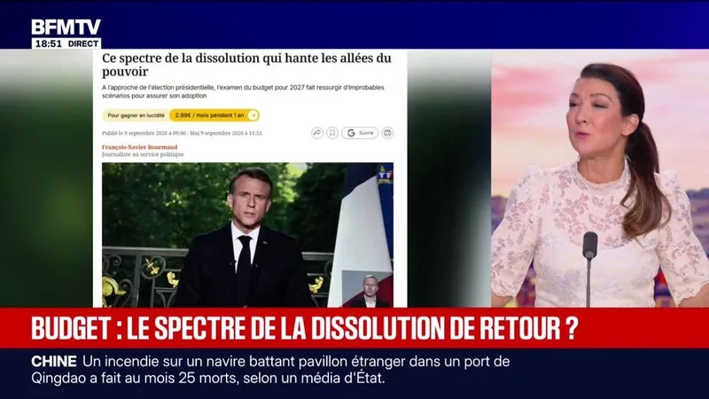 RUMEURS D’UNE DISSOLUTION AVANT LA PRÉSIDENTIELLE: « TOUT LE MONDE PARLE COMME SI LE PRÉSIDENT DE LA RÉPUBLIQUE L’AVAIT DIT LUI-MÊME », ESTIME SABRINA ROUBACHE