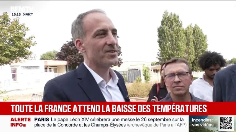CANICULE: « IL FAUT QUE L’ÉTAT PRENNE SES RESPONSABILITÉS », DÉCLARE RAPHAËL GLUCKSMANN