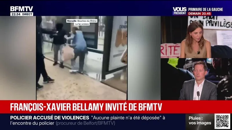FRANÇOIS-XAVIER BELLAMY INVITÉ DE BFMTV – 03/10
