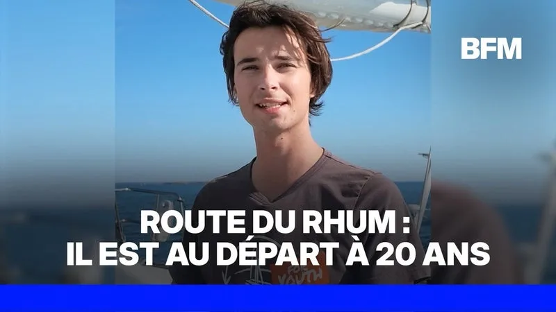 ROUTE DU RHUM: À 20 ANS, TITOUAN PILLIARD SERA LE PLUS JEUNE AU DÉPART DE LA COURSE TRANSATLANTIQUE