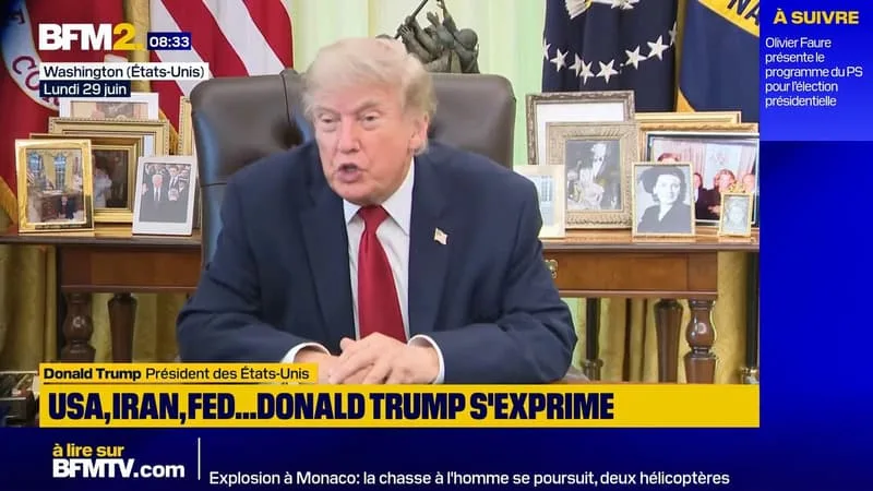 GUERRE AU MOYEN-ORIENT: « NOUS SOMMES EN TRAIN DE GAGNER MILITAIREMENT », AFFIRME DONALD TRUMP