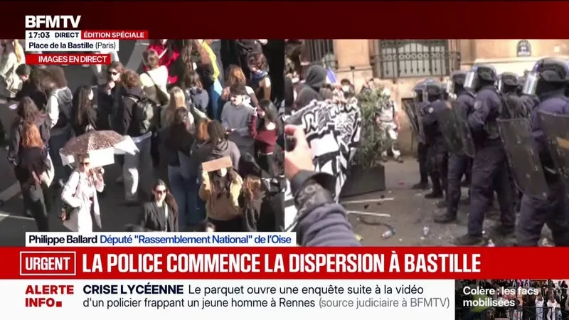 MOBILISATION LYCÉENNE: « ON COMPREND CERTAINES REVENDICATIONS », AFFIRME PHILIPPE BALLARD, DÉPUTÉ RN