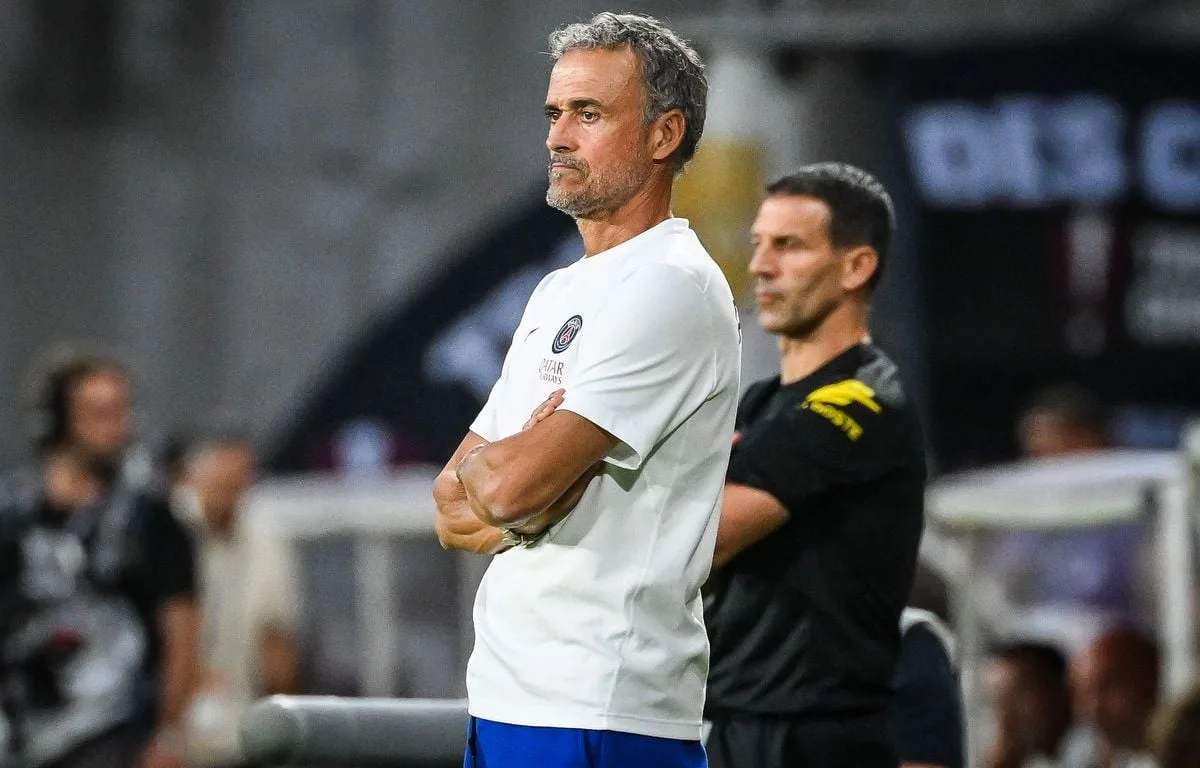 RENNES – PSG : « LE RÉSULTAT ÉTAIT CATASTROPHIQUE »… LUIS ENRIQUE PAS SATISFAIT DE LA PRESTATION DES PARISIENS