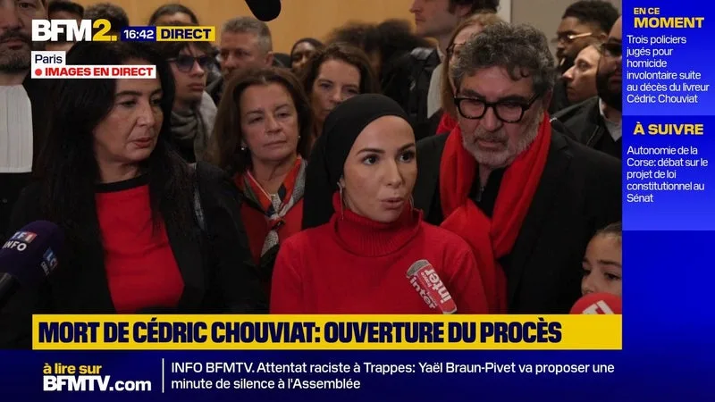 MORT DE CÉDRIC CHOUVIAT: « C’EST LA PREMIÈRE FOIS QU’ON A L’IMPRESSION QUE LA JUSTICE NOUS ENTEND », RÉAGIT SA FILLE SOFIA CHOUVIAT