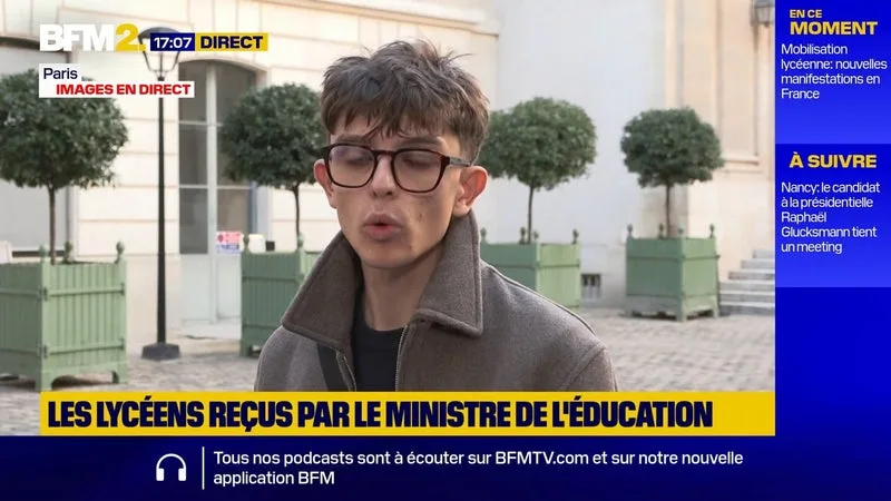 L’ASSOCIATION LES LYCÉENS! APPELLE À « CONTINUER LA MOBILISATION » À L’ISSUE D’UNE RENCONTRE AVEC LE MINISTRE DE L’ÉDUCATION NATIONALE
