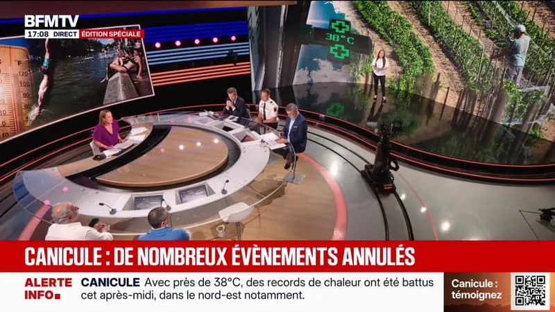 LES ÉCLAIREURS – CANICULE: PLUSIEURS ÉVÉNEMENTS SONT ANNULÉS DANS CERTAINES MUNICIPALITÉS