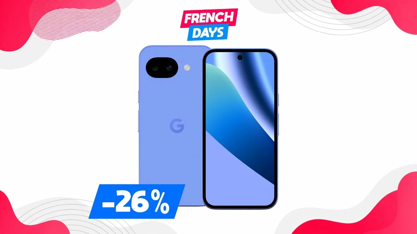 FRENCH DAYS : LE GOOGLE PIXEL 10A EST LE MEILLEUR PHOTOPHONE MILIEU DE GAMME EN PROMO À MOINS DE 400 €