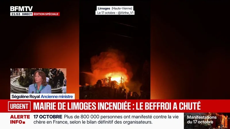 MOBILISATION DU 17 OCTOBRE: « CE QUI EST GRAVE AUJOURD’HUI, C’EST QUE LES ÉMEUTIERS S’EN PRENNENT À DES SYMBOLES DE L’AUTORITÉ PUBLIQUE », DÉNONCE SÉGOLÈNE ROYAL, ANCIENNE MINISTRE