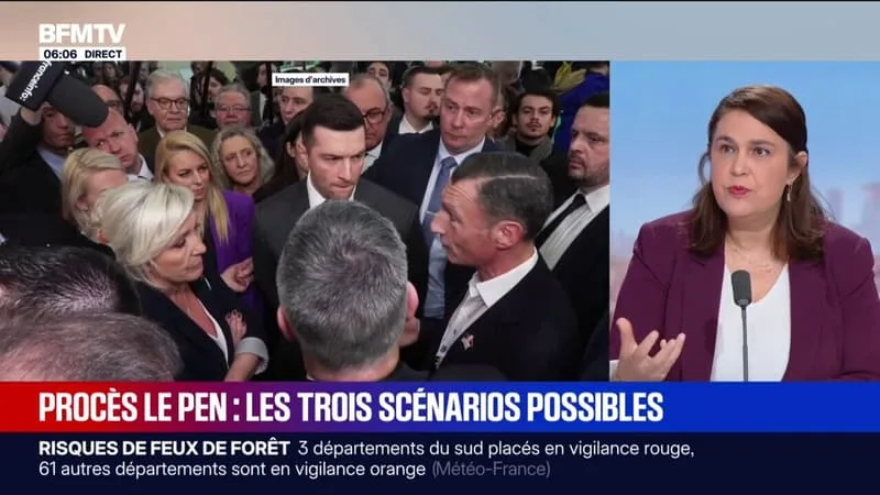 PROCÈS EN APPEL DU RN: LES DIFFÉRENTS SCÉNARIOS POUR MARINE LE PEN