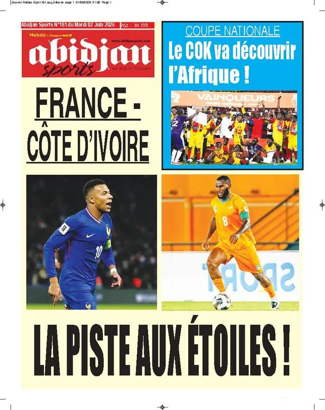 FOOTBALL : FACE À LA FRANCE, LA CÔTE D’IVOIRE SUR “LA PISTE AUX ÉTOILES”