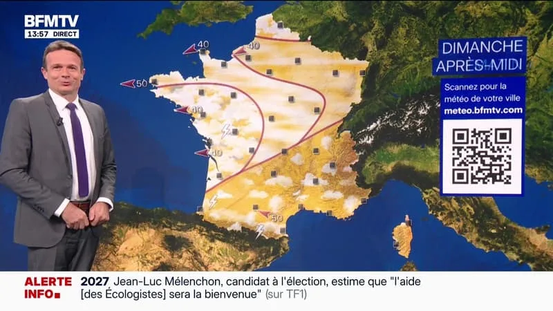 LA MÉTÉO POUR CE DIMANCHE 23 AOÛT 2026