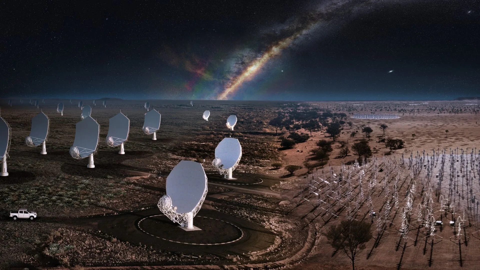 LA FRANCE ENTRE DANS LE PROJET SKA, LE RADIOTÉLESCOPE QUI VA GÉNÉRER PLUS DE DONNÉES QUE TOUT INTERNET