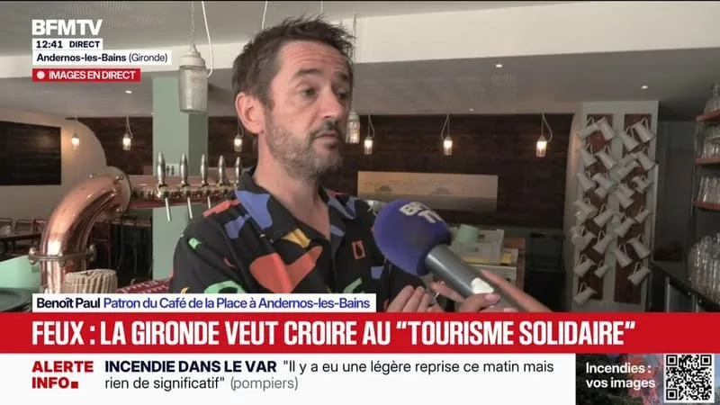 INCENDIE EN GIRONDE: LES PROFESSIONNELS DU TOURISME TENTENT DE SAUVER CE QU’IL RESTE DE LA SAISON ESTIVALE