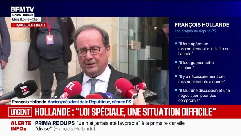 2027: « SI LA CAMPAGNE PRÉSIDENTIELLE DOIT AVOIR UN THÈME, C’EST CELUI DE LA JEUNESSE », ESTIME FRANÇOIS HOLLANDE
