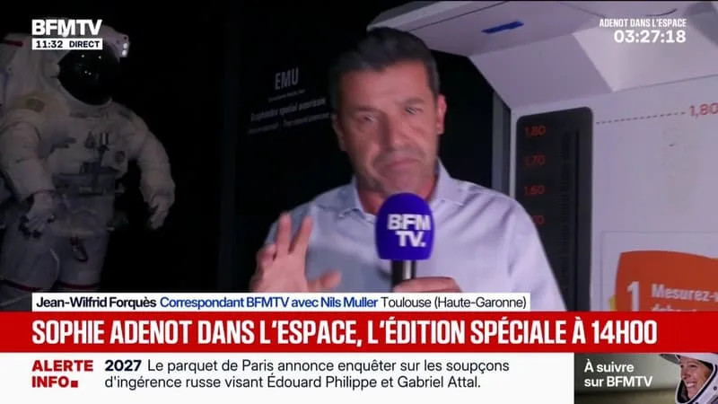 SOPHIE ADENOT DANS L’ESPACE: LE DÉROULÉ DE LA SORTIE HEURE PAR HEURE