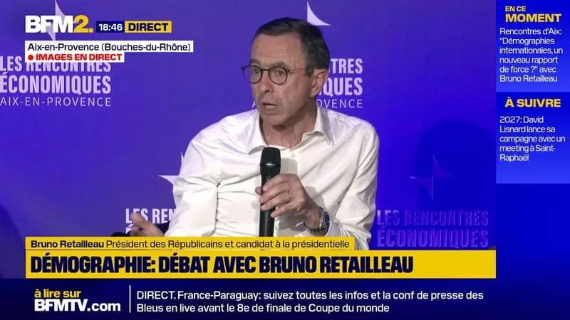 RENCONTRES D’AIX: « JE SUIS TRISTE QUE LE LIEN ENTRE L’AFRIQUE ET LA FRANCE COMMENCE À SE DISTENDRE », AFFIRME BRUNO RETAILLEAU