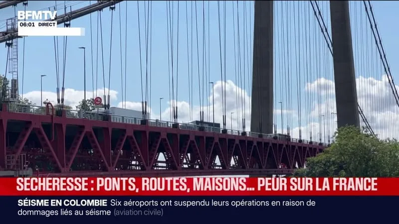 PONTS, ROUTES, MAISONS…CES INFRASTRUCTURES FRAGILISÉES PAR LES FORTES CHALEURS