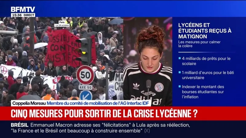 ORGANISATION D’UN DÉBAT SUR PARCOURSUP À L’ASSEMBLÉE NATIONALE: « C’EST PLUS QU’INSUFFISANT », ESTIME COPPÉLIA MOREAU (AG INTERFAC IDF)