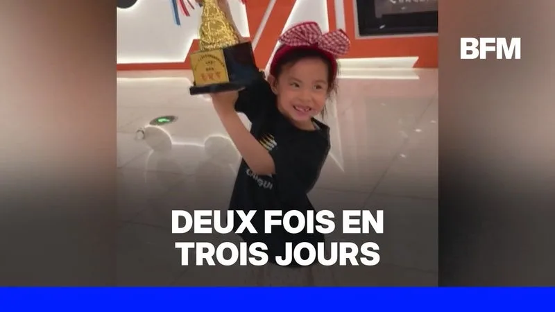 CHINE: À 6 ANS, ELLE BAT LE RECORD DU MONDE DE RUBIK’S CUBE À TROIS RANGÉES