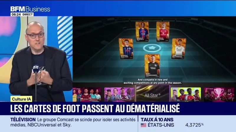 CULTURE IA : LES CARTES DE FOOT PASSENT AU DÉMATÉRIALIS, PAR ANTHONY MOREL – 30/06