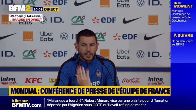 LES BLEUS SONT CONFIANTS « MÊME SI CE SERA UN MATCH TRÈS COMPLIQUÉ CONTRE LE SÉNÉGAL », PRÉVIENT LE DÉFENSEUR LUCAS HERNANDEZ