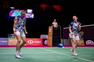 MONDIAUX DE BADMINTON. HISTORIQUES, DELPHINE DELRUE ET THOM GICQUEL VONT DISPUTER LA FINALE DU DOUBLE MIXTE !