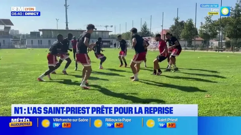 NATIONAL 1 : L’AS SAINT-PRIEST DÉMARRE SA SAISON CE SAMEDI FACE À FRÉJUS-SAINT-RAPHAËL