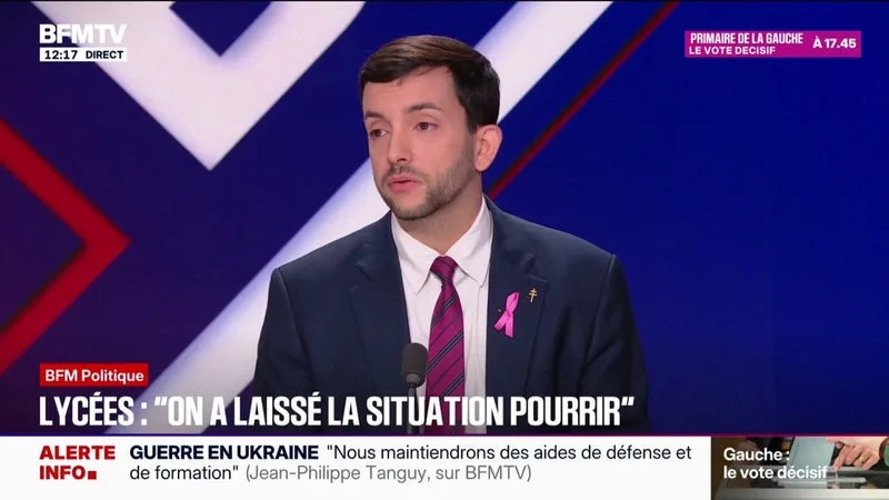 JEAN-PHILIPPE TANGUY, DÉPUTÉ RN DE LA SOMME: « JE NE VOIS PAS LE GAIN QU’A ÉTÉ DE CONFIER AUX CONSEILS RÉGIONAUX LES LYCÉES »