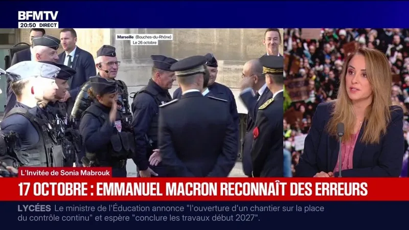 LE SOUTIEN D’EMMANUEL MACRON ENVERS LES POLICIERS « A VARIÉ », ESTIME LINDA KEBBAB, SECRÉTAIRE NATIONALE DU SYNDICAT DE POLICE UN1TÉ