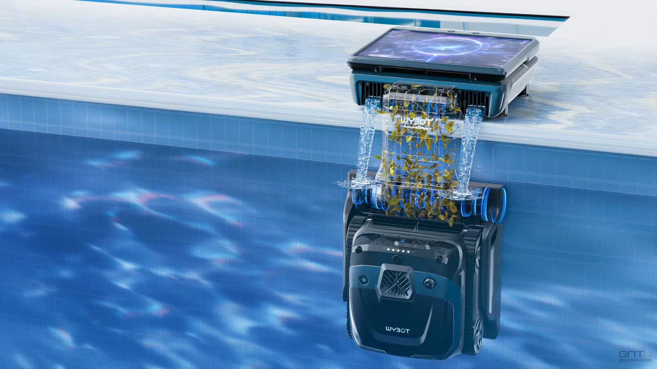 ZIGBUY : 4 ROBOTS DE PISCINE INTELLIGENTS WYBOT À PRIX RÉDUIT POUR UN NETTOYAGE 100% AUTONOME