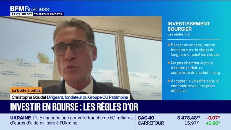 LA BOÎTE À OUTILS : CHRISTOPHE GOUDAL – INVESTIR EN BOURSE, LES RÈGLES D’OR – 24/08