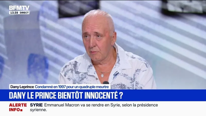 DANY LEPRINCE, SOUPÇONNÉ EN 1994 D’UN QUADRUPLE MEURTRE, RACONTE LES CONDITIONS DE DÉTENTION ET CE QU’IL A VÉCU EN GARDE À VUE