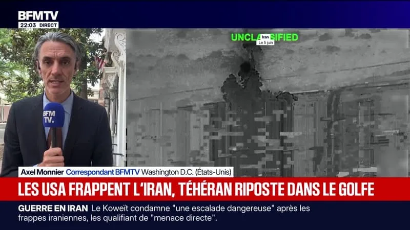 ALORS QUE LES ÉTATS-UNIS ONT FRAPPÉ L’IRAN, TÉHÉRAN A RIPOSTÉ DANS LE GOLFE