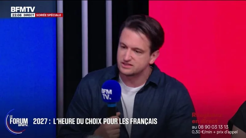 FORUM BFMTV – CONDAMNATION DE MARINE LE PEN: « ON A BESOIN D’AVOIR UNE CLASSE POLITIQUE QUI EST PLUS DIGNE », AFFIRME GABRIEL, PROFESSEUR AGRÉGÉ