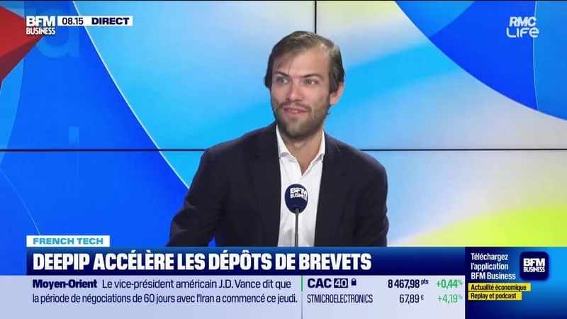 FRENCH TECH : DEEPIP, UNE IA POUR RÉDIGER DES BREVETS – 19/06