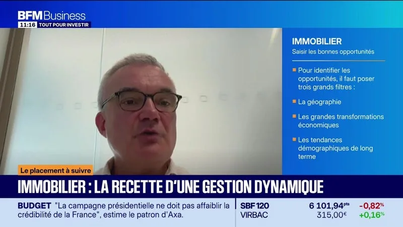 LE PLACEMENT À SUIVRE : MARC BERTRAND – IMMOBILIER, LA RECETTE D’UNE GESTION DYNAMIQUE – 15/09