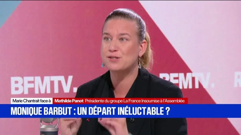« LA MACRONIE EST EN TRAIN DE S’EFFONDRER SUR ELLE-MÊME »: MATHILDE PANOT (LFI) SUR LA DÉMISSION DE MONIQUE BARBUT PRÉSENTÉE À EMMANUEL MACRON