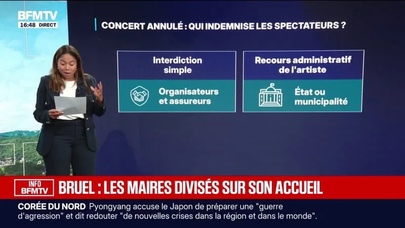 AFFAIRE PATRICK BRUEL: QUI PEUT ANNULER LES CONCERTS ?