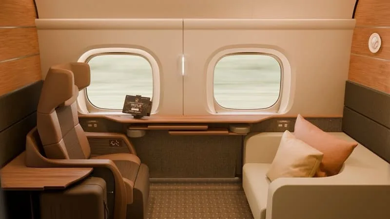 CABINE PRIVATIVE, TABLETTE TACTILE, FAUTEUIL ULTRA-LARGE… AU JAPON, LE TRAIN À GRANDE VITESSE SE DOTE D’UNE CLASSE « SUPRÊME » DIGNE DES PREMIÈRES CLASSES AÉRIENNES (330 EUROS LE VOYAGE)