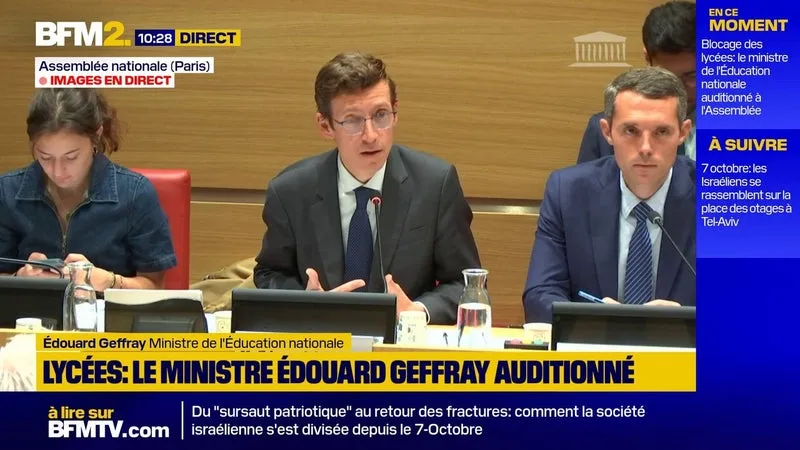 « DIRE QUE PARCOURSUP TRIE, C’EST UN RACCOURCI TECHNIQUE ET MORAL ASSEZ ÉVIDENT » AFFIRME ÉDOUARD GEFFRAY