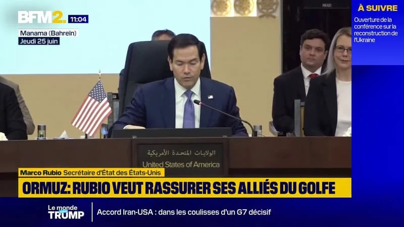 IRAN: « NOUS NE VOULONS PAS D’ACCORD À N’IMPORTE QUEL PRIX », DÉCLARE MARCO RUBIO, SECRÉTAIRE D’ÉTAT AMÉRICAIN